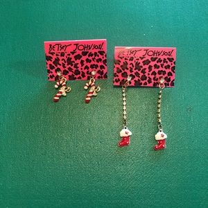Betsey Johnson earrings